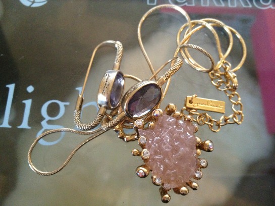 JewelMint Rachel Earrings and Fantasia Necklace